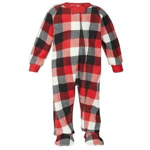 Family Pajamas Matching Baby/Toddler One Piece Pajama, TRIO BUFFALO, 18MO
